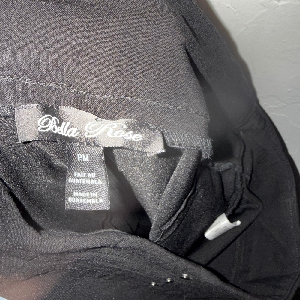 Bella‎ Rose Y2k Black Career Dress Pants Interview Outfit Women Pull On Career - Picture 9 of 9